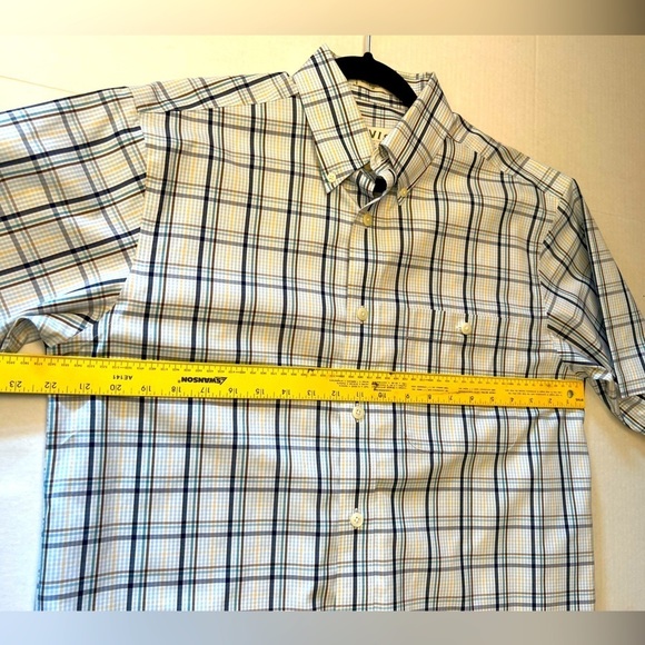ORVIS Sporting Traditions plaid short sleeve button down collar shirt Sz-M B15 - Picture 10 of 10